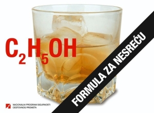 Vozač s 1,41 promilom alkohola sletio s ceste i prevrnuo se na krov