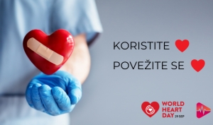 29. rujna obilježavamo Svjetski dan srca pod motom &quot;Koristite srce i povežite se srcem&quot;