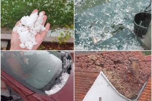Obavijest građanima Požege o prijavi štete nastale obilnom tučom i nevremenom