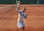 Mlada 9-godišnja tenisačica Lucija Grbeš uspješna na nekoliko jakih Masters turnira