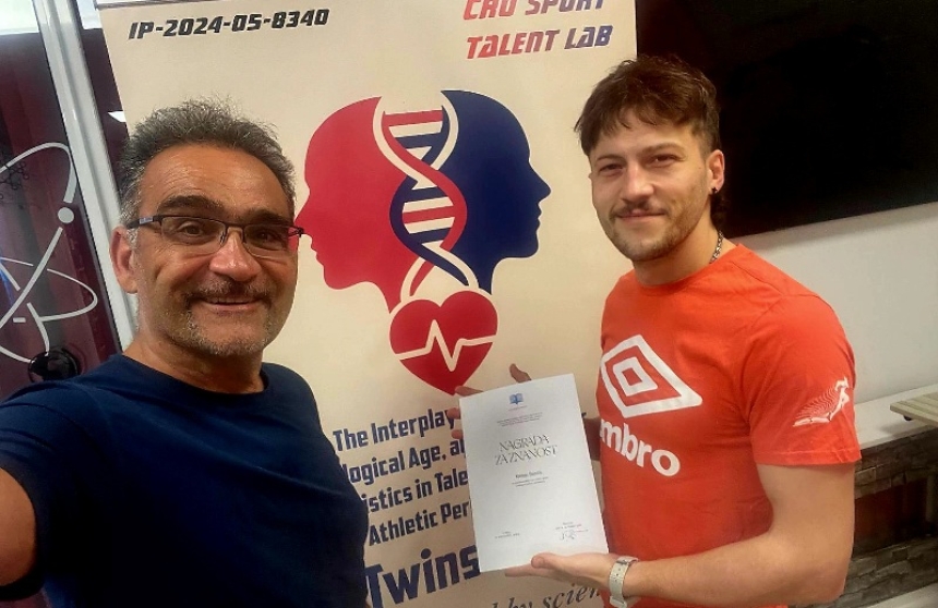 Matej Babić dobio Nagradu za Znanost Kineziološkog fakulteta Sveučilišta u Splitu