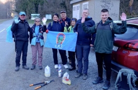 Ususret "Papučkim jaglacima 2026" - Prva ovogodišnja akcija markacista HPD-a "Sokolovac" na uređenju staza za pohode