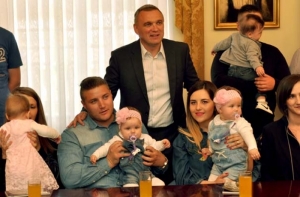 Prijem beba kod gradonačelnika grada Požege