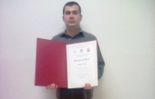 Rektorova nagrada za odličnog studenta Zorana Jekića