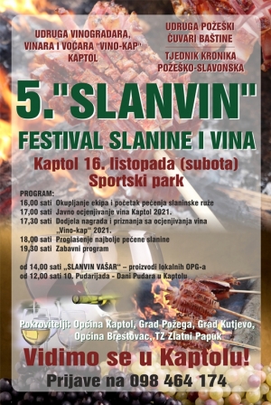 &quot;Slanvin&quot; se zbog najave lošeg vremena odgađa za sljedeću subotu 16. listopada