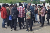 Brodski policajci u kamionu kod Dragovaca prema Pleternici otkrili 100-njak migranata