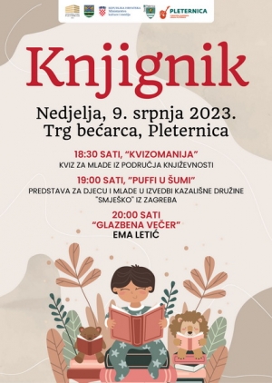 Ovog vikenda očekuje vas drugi ovogodišnji Knjignik u Pleternici