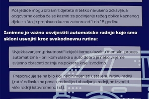 Policija upozorava na stradavanje djece od dehidracije u vozilima