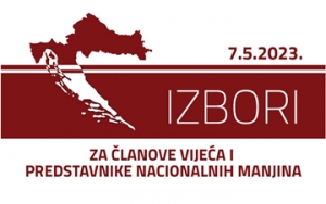 Izbori za članove vijeća i predstavnike nacionalnih manjina u općinama, gradovima i županiji održat će se 7.5.2023.