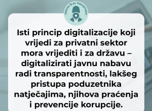 Udruga Glas poduzetnika - Dvostruki standardi moraju prestati: tražimo jednaka pravila za javni i privatni sektor
