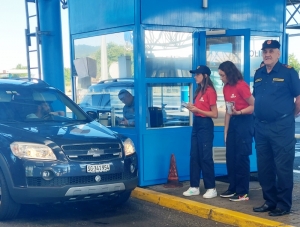 HVZ organizirao dijeljenje letaka za strance u akciji „Prevent FIRE“