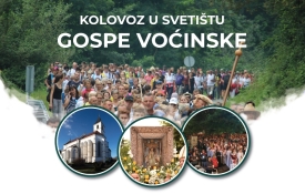 Najavljena događanja i hodočašća u mjesecu kolovozu u Svetištu Gospe Voćinske