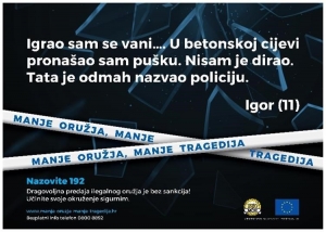 Dragovoljno predao četiri spremnika i 280 komada streljiva