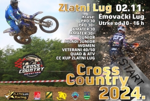 Najavljeno Otvoreno Prvenstvo Hrvatske u CrossCountry u organizaciji Moto klub Zlatni Lug Racing u subotu 2. studenog od 10 sati