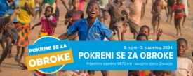 &quot;Pokreni se za obroke&quot; nova akcija Marijinih obroka od 9. rujna do 3. studenog za školske obroke djece u Zambiji