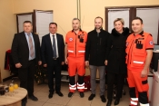 Dežurne službe u gradu Pleternici obišla gradonačelnica Jozić u društvu župana Tomaševića