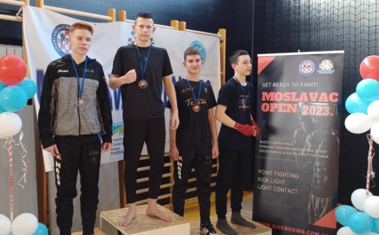 KBK "Borac" na turniru Moslavac Open 2023. nanizali 4 pobjede i osvojili 2 zlata i srebro
