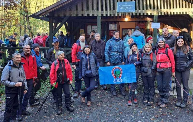 HPD "Sokolovac" Požega sudjelovali na Pohod na najviši vrh Slavonije - Psunj