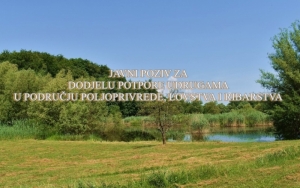 Javni poziv Požeško-slavonske županije temeljem programa potpore Udrugama u području poljoprivrede, lovstva, ribarstva