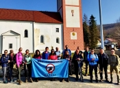 Pohod na Turjak - Mališčak  - Ivačku glavu na 913 m/nv - Nevoljaš - Lapjak