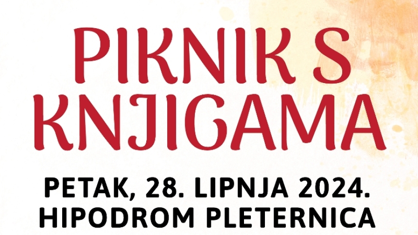 Najavljen "Piknik s knjigama" na Hipodromu u Pleternici u petak 28. lipnja - Kvizomanija i Kraljevna na zrnu graška