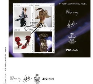 Nove marke Hrvatske pošte - filatelističko izdanje posvećeno hrvatskom modnom dizajnu