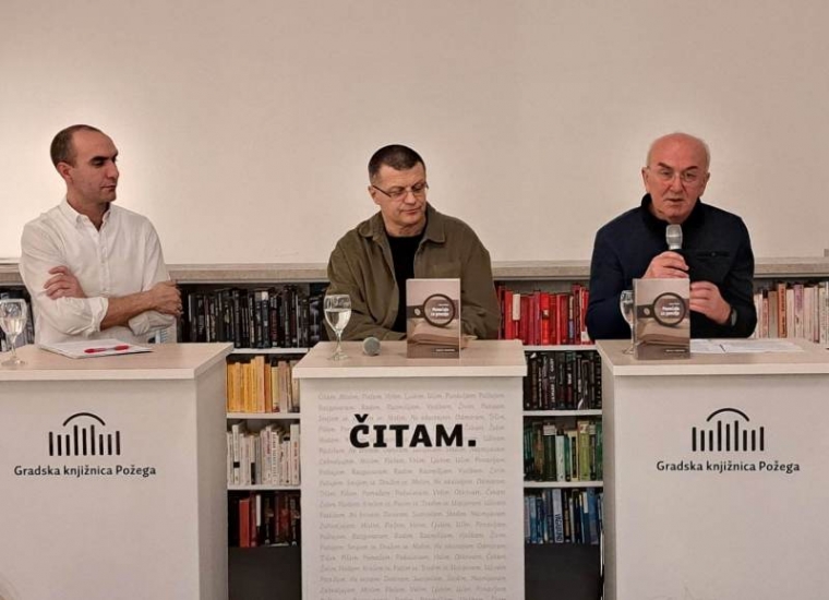 Požeški ogranak MH predstavio knjigu eseja i kritika "Povećalo za poeziju" Davora Šalata