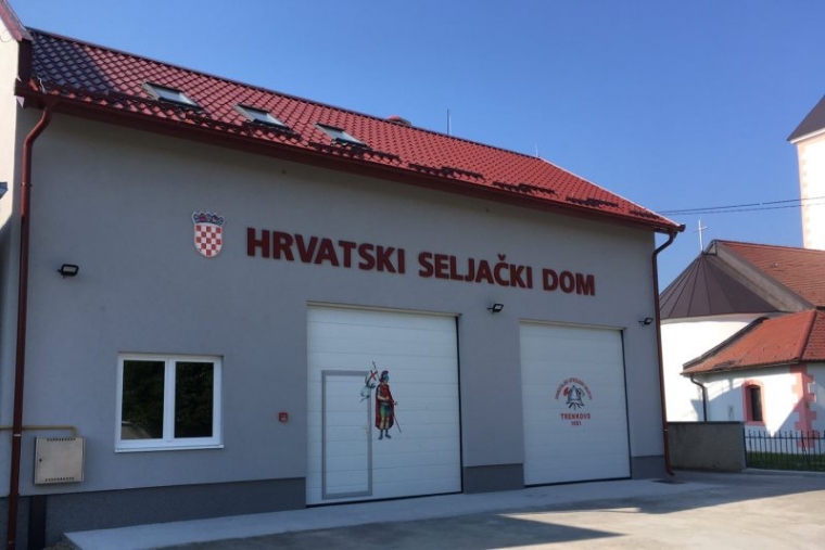 Trenkovčani dobivaju novo uređeni Društveni dom i vatrogasno spremište za svoj DVD