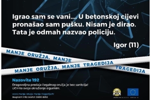 Anonimno i dragovoljno dva građanina predali zračnu pušku i streljivo