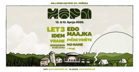 HOPA fest ponovno osvaja Požešku goru: Let 3, Edo Maajka i nezaboravna atmosfera pod zvijezdama