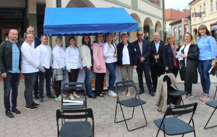 Povodom Dana medicinskih sestara i tehničara u Požegi javnozdravstvena akcija mjerenja krvnog tlaka i glukoze u krvi