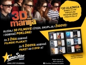 3D manija u CineStar kinima