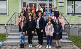 Konstituirajuća sjednica novog saziva Dječjeg gradskog vijeća Pleternice - nova dječja gradonačelnica je učenica Petra Kladarić