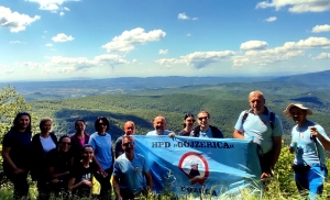 Izlet na vrh Papuka članova HPD Gojzerica Požega
