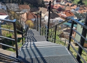 Završena obnova pješačke spojne staze i stepenica Sveti Duh - Sveti Vid u Požegi
