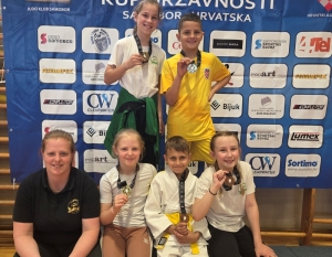 Judo klub &quot;Jigoro&quot; iz Jakšića nastupio je na Međunarodnom kupu državnosti u Samoboru i osvojio 5 medalja