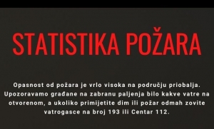 Povećan broj požara otvorenog prostora u 2021.