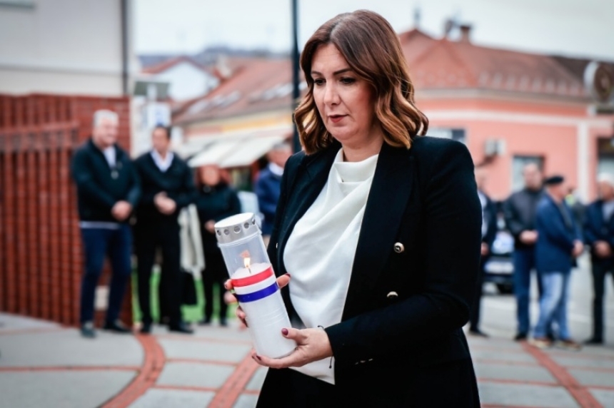 Poruka županice Antonije Jozić povodom Dana sjećanja na žrtve Domovinskog rata i Dana sjećanja na žrtvu Vukovara i Škabrnje