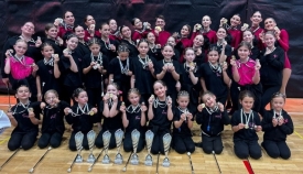 Požeške mažoretkinje ostvarile sjajan uspjeh na državnom prvenstvu u Pleternici