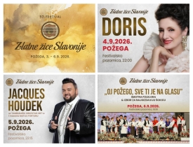 Zlatne žice Slavonije od 3. do 6. rujna donose četiri dana tamburaške glazbe, tradicije i velikih koncerata