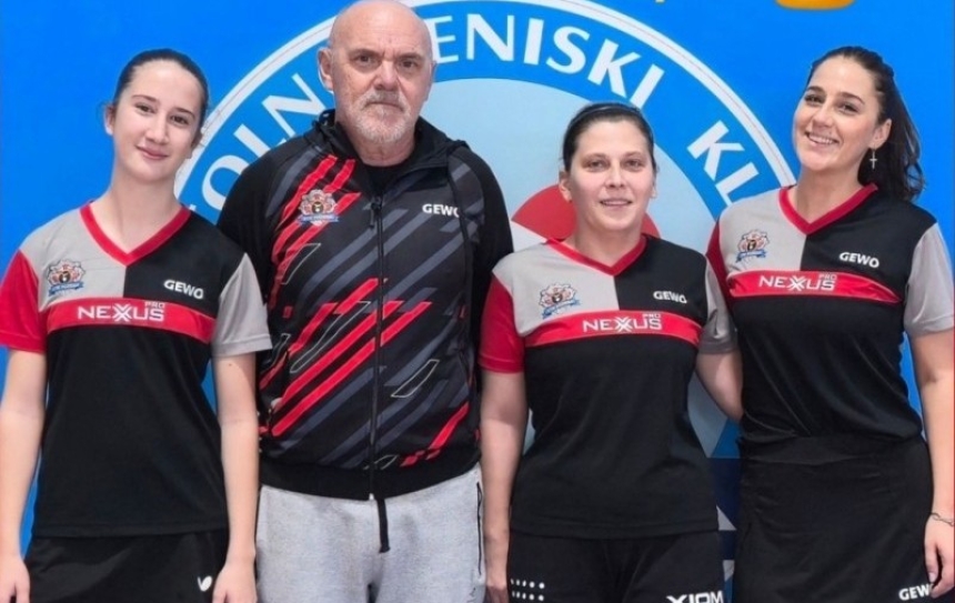 Stolnotenisačice STK "Požega" u 4. kolu 1. HL - Istok ponovile uspjeh i ostvarile dvije uvjerljive pobjede u Vinkovcima