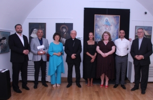 Otvorena izložba „Hrvatski sveci i blaženici u našem narodu“ u Gradskom muzeju Požega akademske slikarice Iris Mihatov Miočić