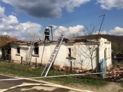 Požar obiteljske kuće u Imrijevcima