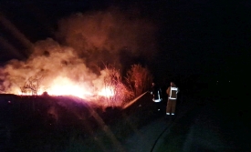 Na neutvrđen način dogodili su se požari na otvorenom prostoru u Zagrađu, Paki i Vetovu - nagorio drveni stup HEP-a