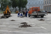 Započela rekonstrukcija parkirne površine na požeškom Trgu sv. Trojstva