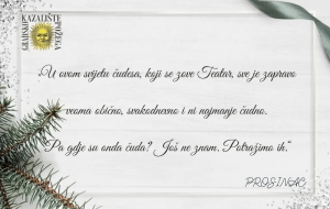 Najavljen program Gradskog kazališta za mjesec prosinac