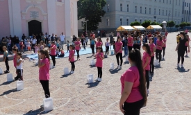 Edukativni projekt &quot;Aktivna Hrvatska i sportski trening na Trgu sv. Terezije u Požegi