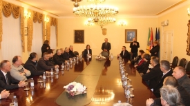 Tradicionalni prijem grada Požege za predstavnike braniteljskih udruga povodom godišnjice međunarodnog priznanja RH 15.01.1992.      22