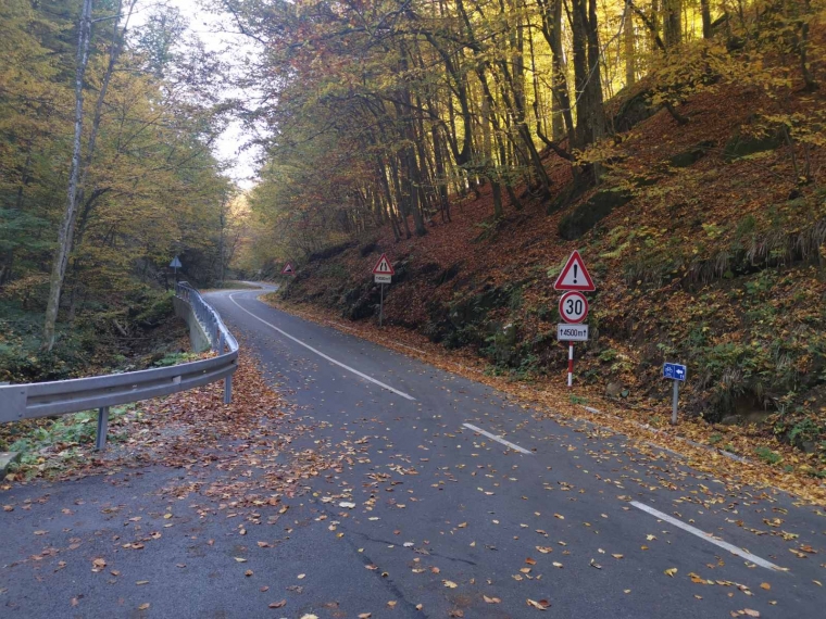 Na dionici ceste Slatinski Drenovac - Jankovac - granica županija zabranjen promet kamionima
