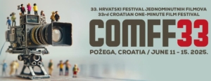 Požega od 11. do 15. lipnja u znaku jednominutnog filma - 33. Hrvatski festival jednominutnih filmova